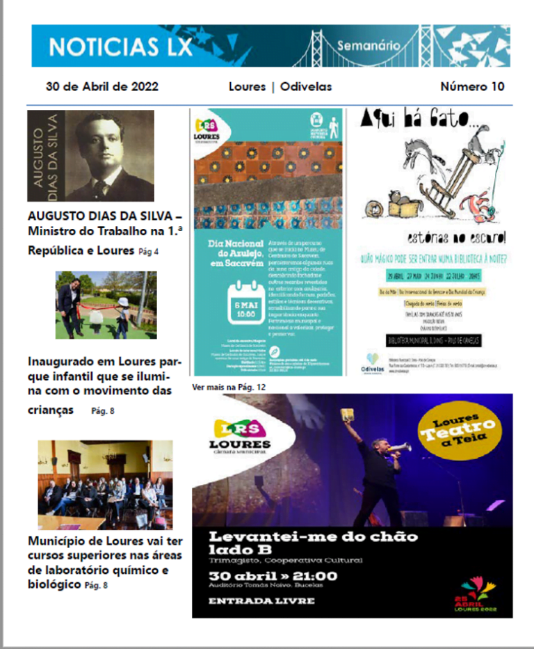 Semanário NoticiasLx edição de 30 de Abril de 2022