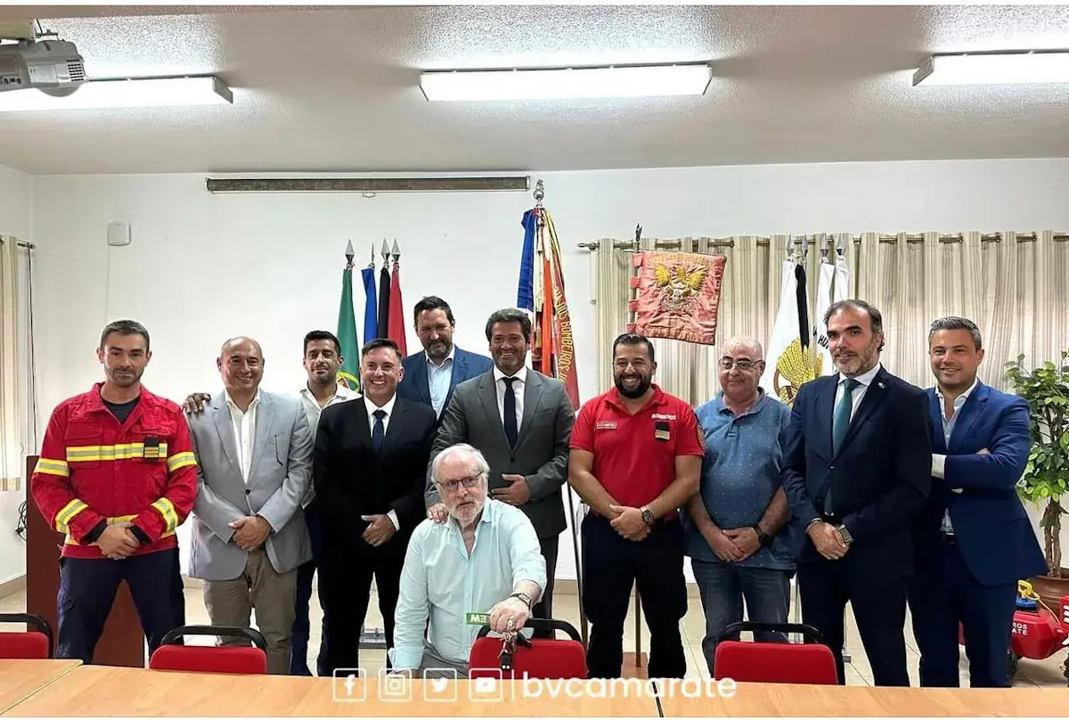 AH B Voluntários Camarate e Bruno Nunes