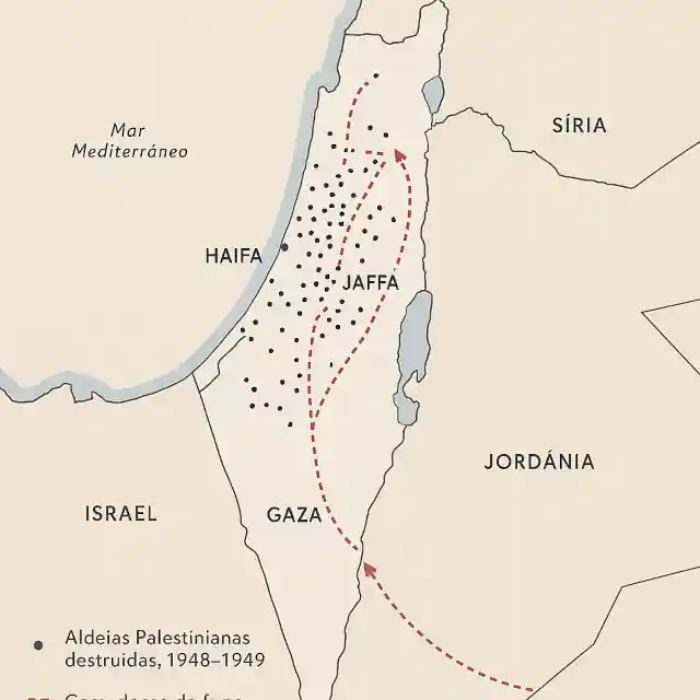 Guerra Israel–Palestina: Nakba, a expulsão palestiniana de 1948 2 Guerra Israel–Palestina: Nakba