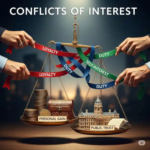 Conflitos? Só se forem de interesses 