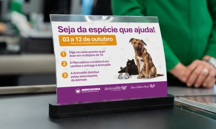Mercadona apoio ao Banco Solidário Animal
