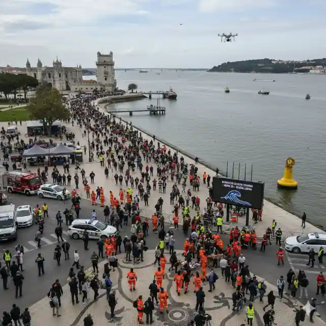 Lisboa realiza exercício “Alerta Tsunami” em Belém no âmbito do FENIX 25 2 Alerta Tsunami
