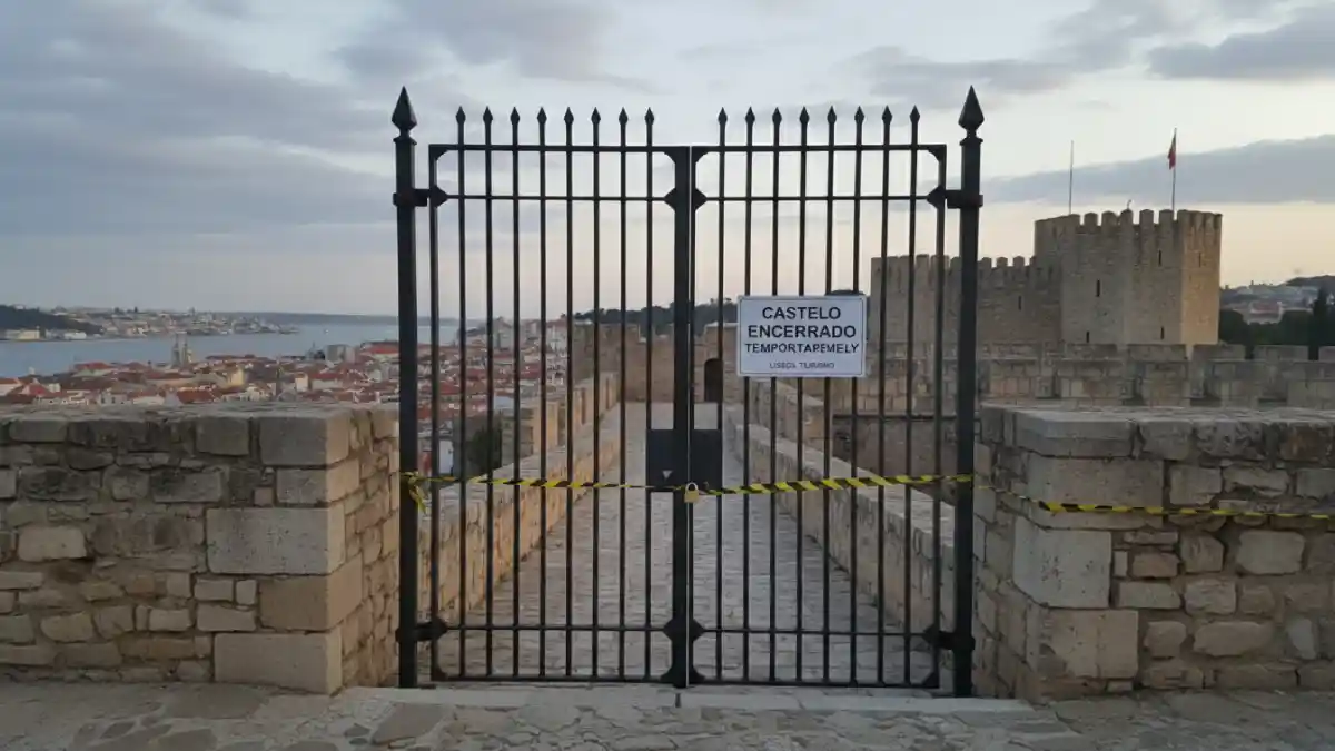 Lisboa encerramentos mau tempo