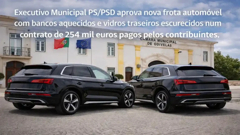 Odivelas 254 mil euros em carros de 220 cavalos
